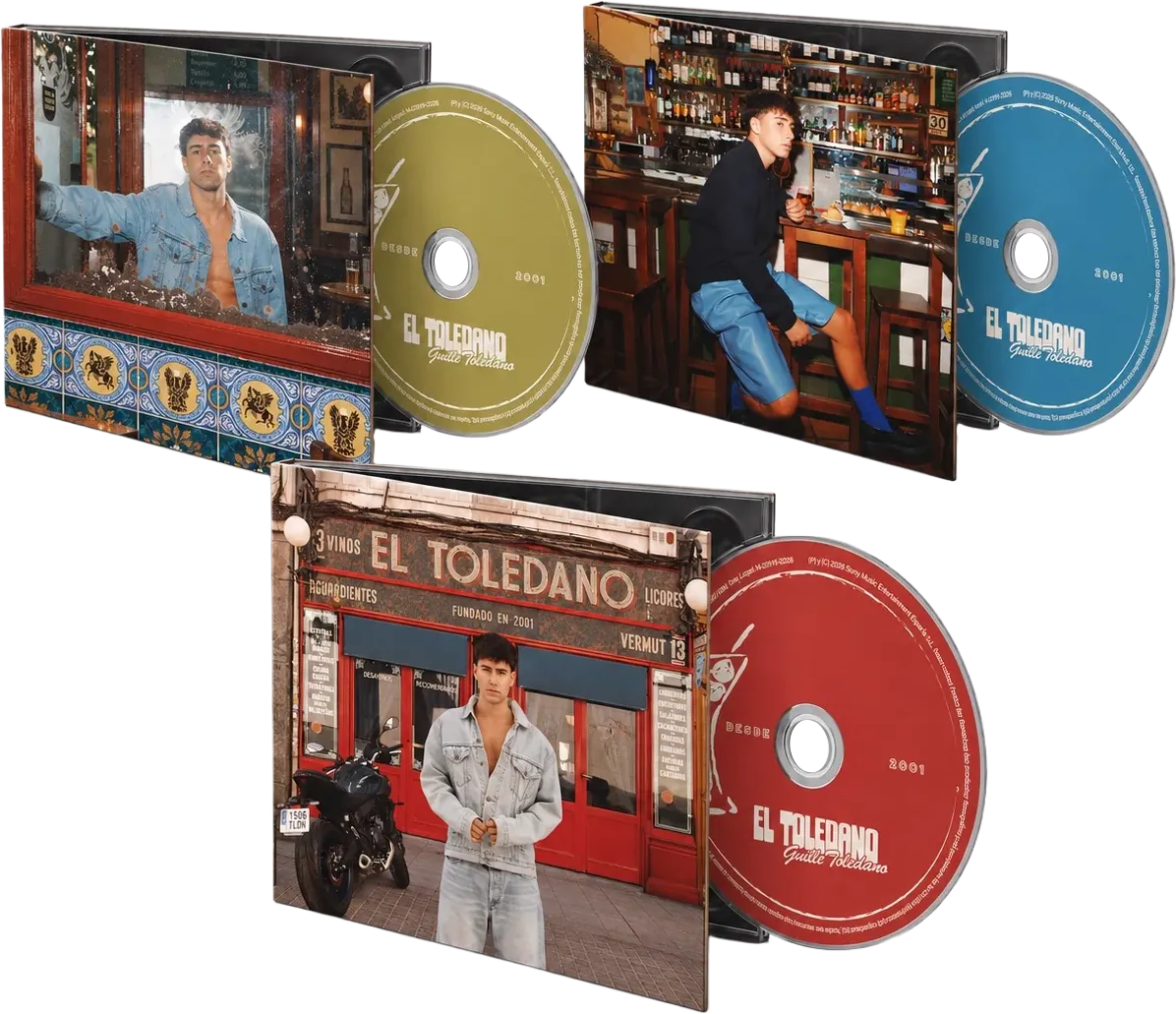 Tres ediciones en CD de El Toledano, de Guille Toledano